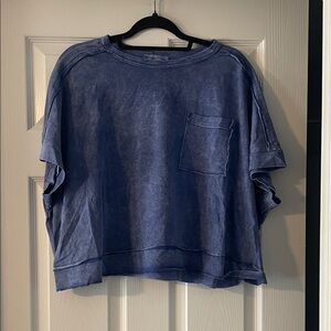 Stylish Indigo Crop Top